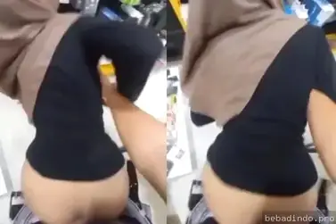 Ngewe pegawai konter hijab